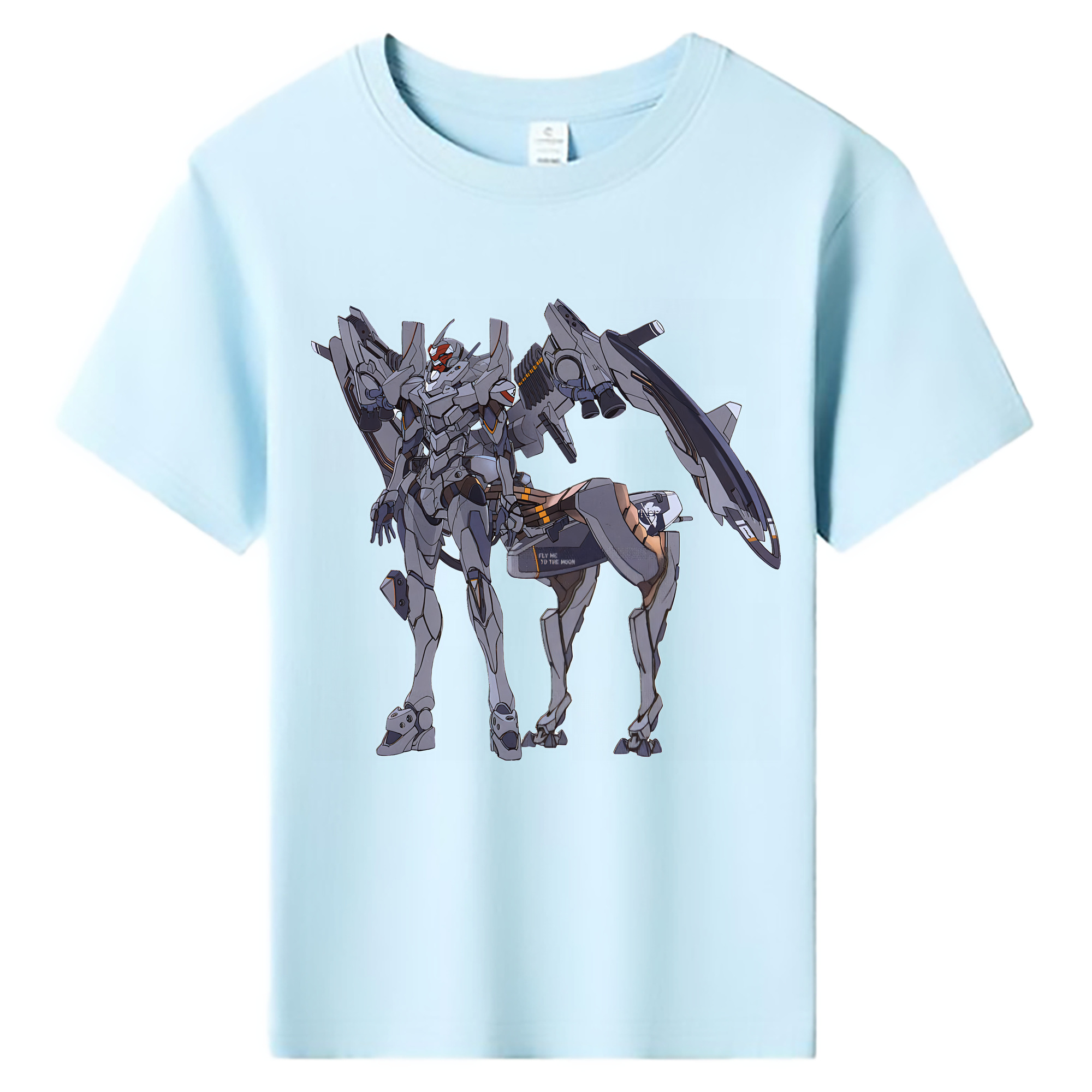 （画像用） EVA 新世紀エヴァンゲリオン 綿100％キッズTシャツ（フロントプリント）